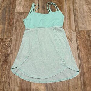 Ivivva by Lululemon Girls Athletic Built in Bra Tank Top